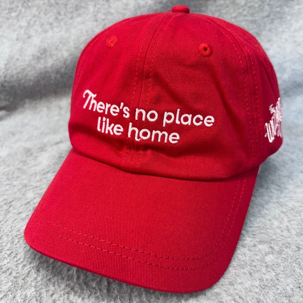 Wizard of Oz at Sphere Dorothy No Place Like Home Unisex Red Baseball Hat OSFA